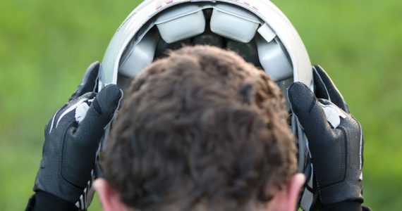 Jolt sensor warns of a concussion