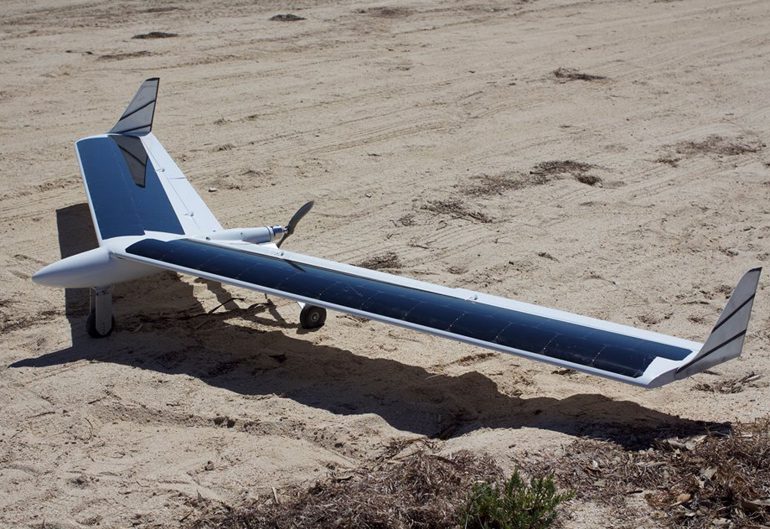 Praxis solar-powered drones