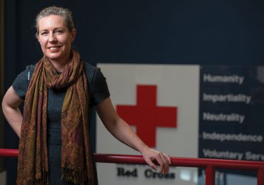 Sarah Davies Red Cross international aid work
