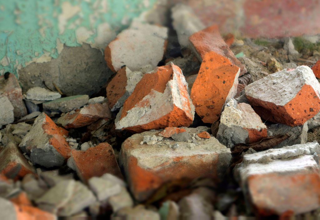 earthquake damage to old buildings