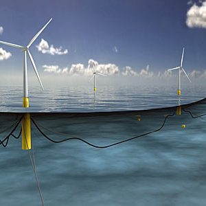 renewable energy floating wind farm