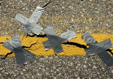 fixing potholes with sunflower oil