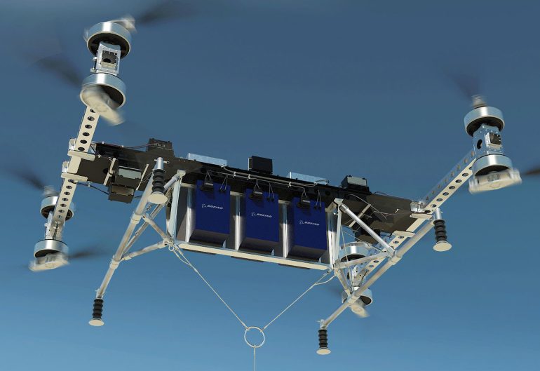 Boeing drone delivery