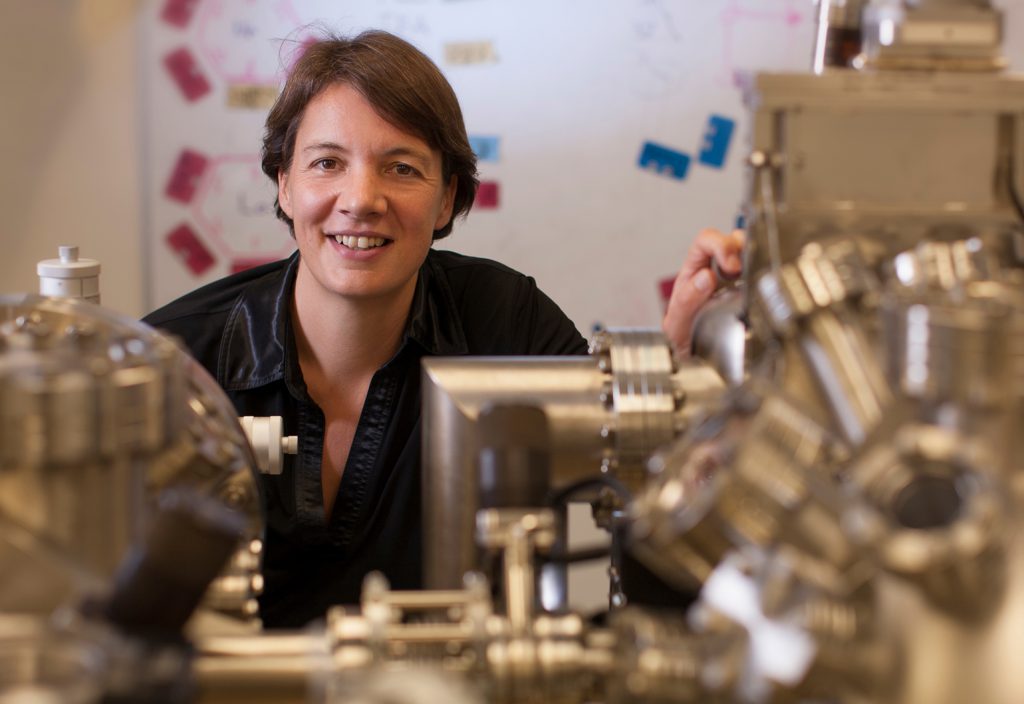 Michelle Simmons, 2018 Australian of the Year, in her lab