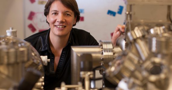 Michelle Simmons, 2018 Australian of the Year, in her lab