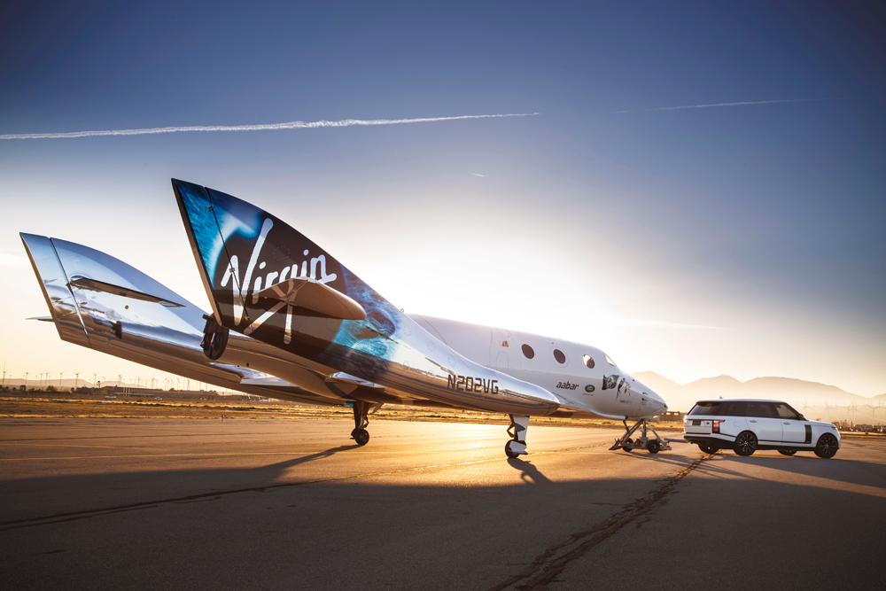 Virgin Galactic SpaceShipTwo Unity space travel