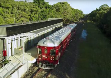 Byron Bay has the world's first all electric train
